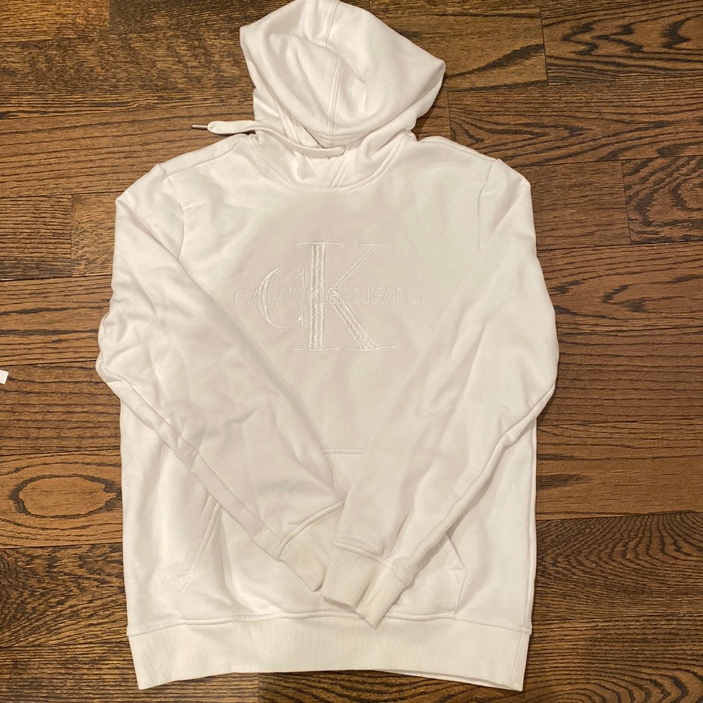 Calvin Klein Embroidered Logo Hoodie